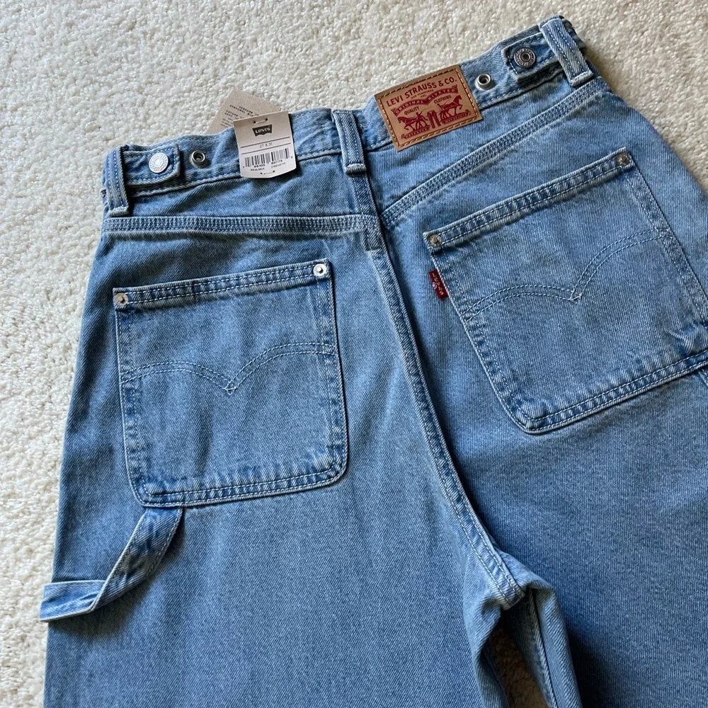 NWT Levi's Cinch Baggy High Rise Cargo Women's Jeans Size 27/31 - Picture 4 of 12